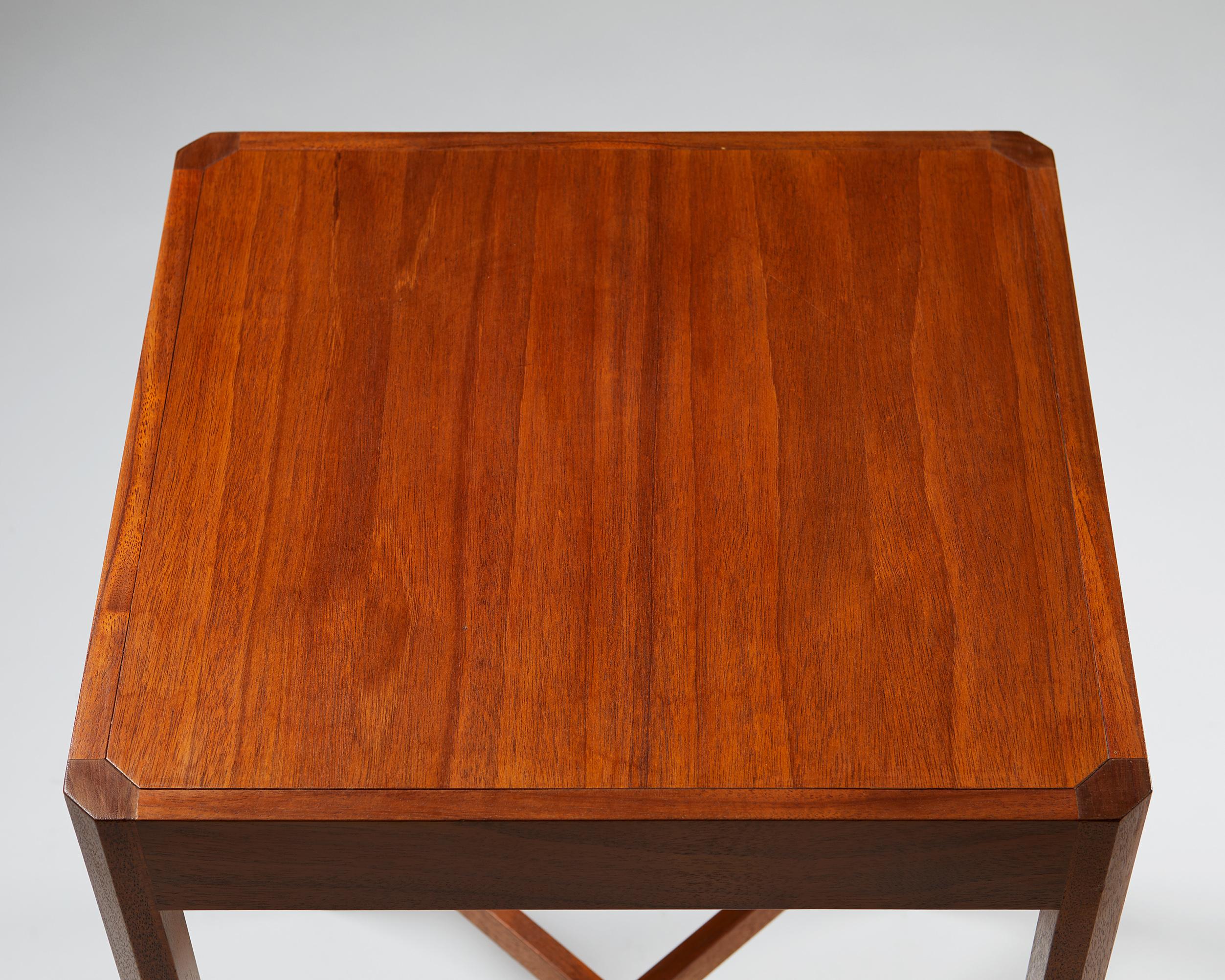Set of Two Side Tables Designed by Stig Lönngren for Hi-Gruppen, Sweden, 1969 In Good Condition In Stockholm, SE