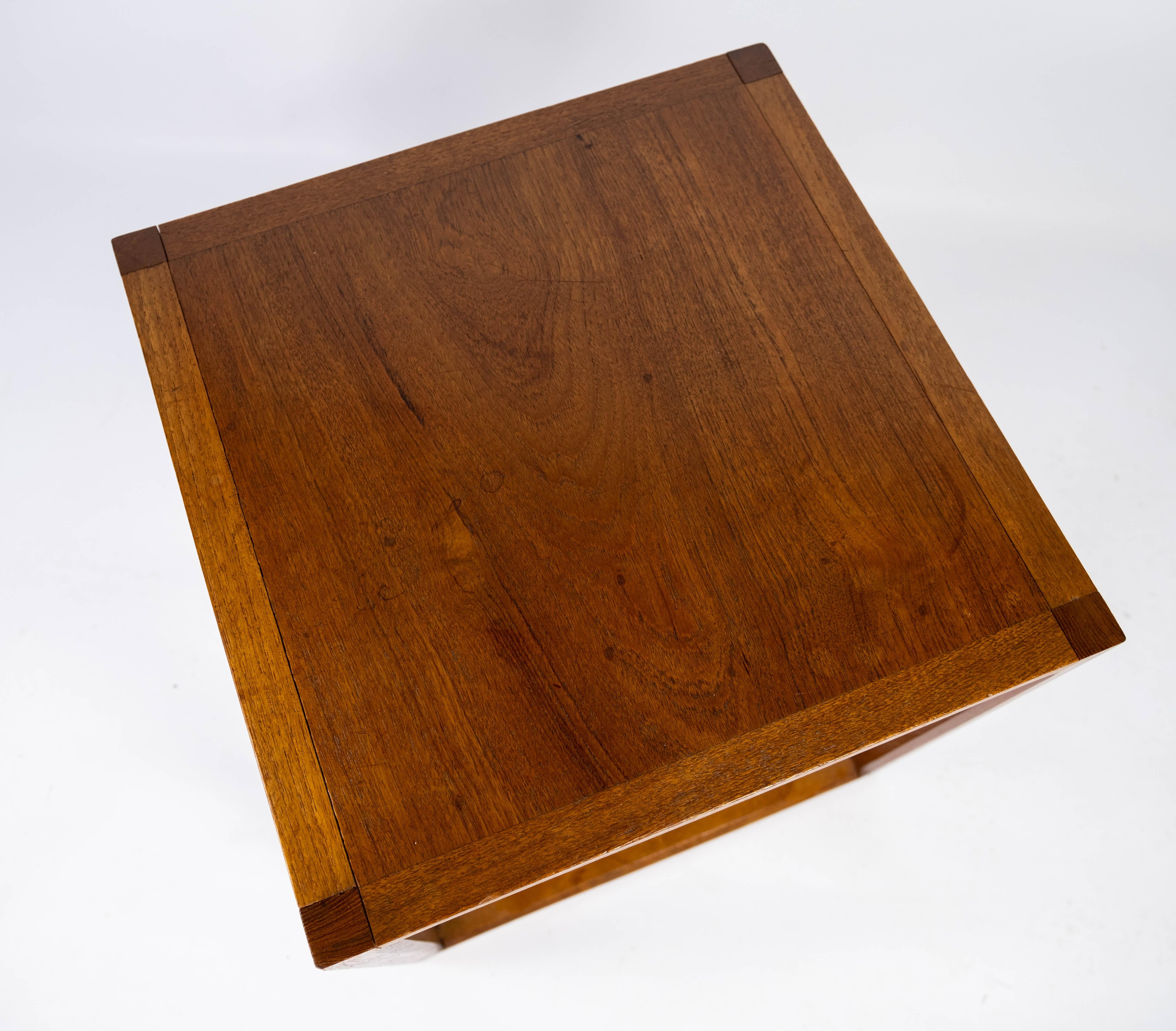 Set of Two Side Tables in Teak Designed by Johannes Andersen, 1960s 1