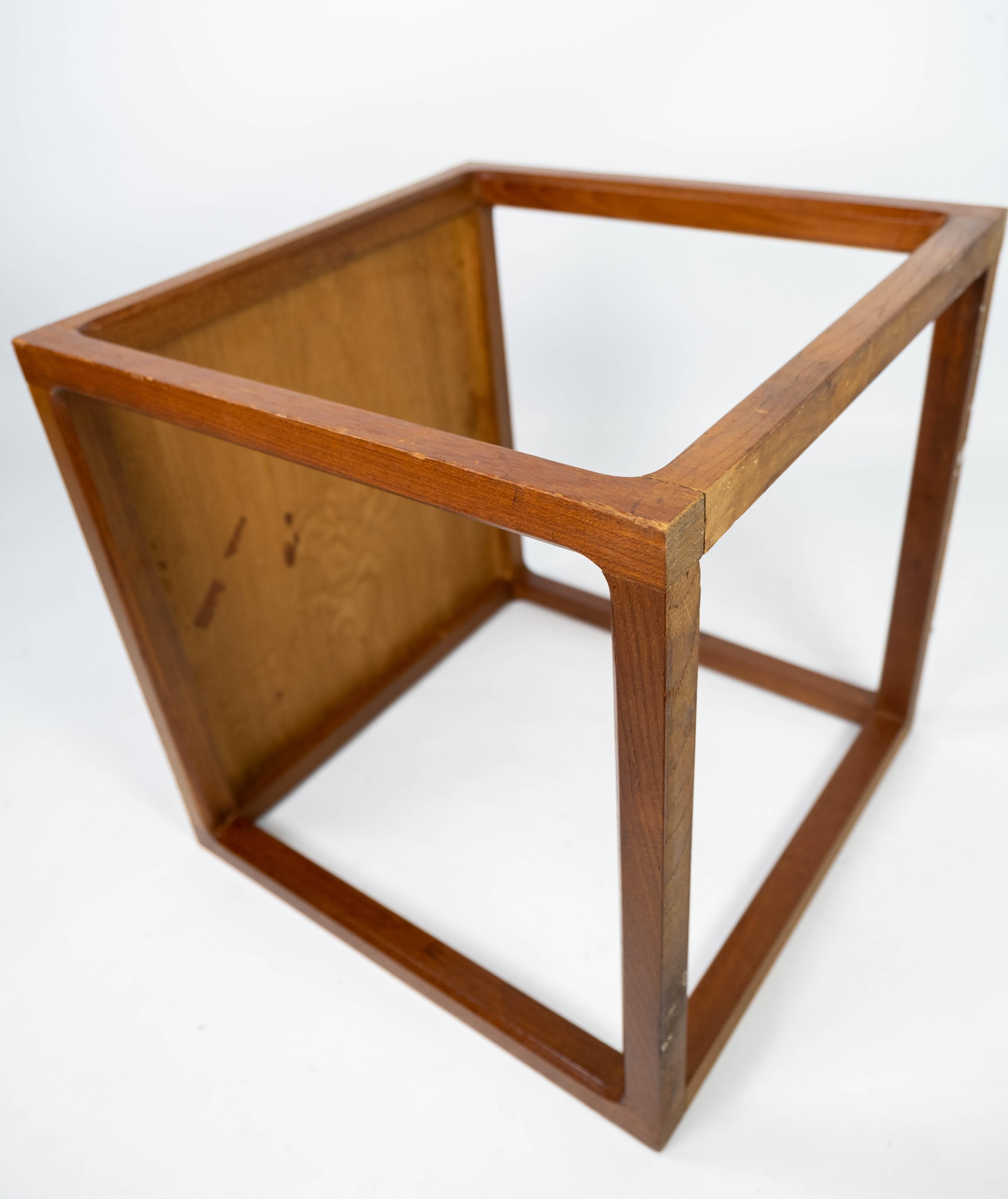 Set of Two Side Tables in Teak Designed by Johannes Andersen, 1960s 2