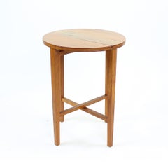 Set of Two Side Tables / Stools in Teak, Czechoslovakia, 1960s