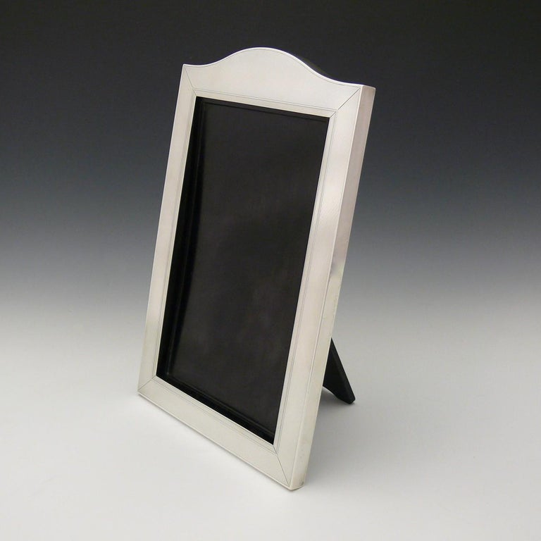 Set of Two Sterling Silver Frames, hallmarked 1929 For Sale at 1stDibs