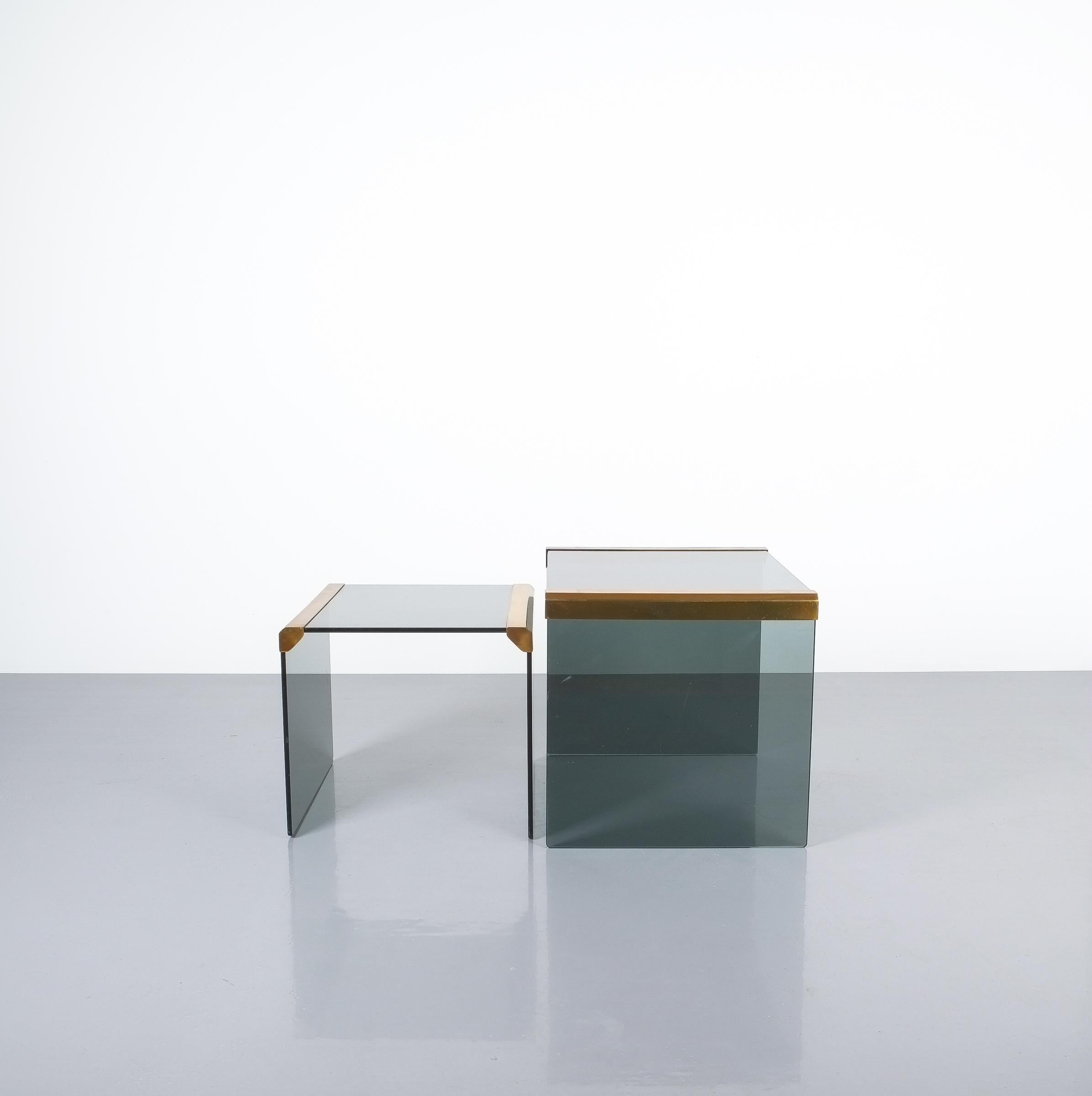 glass nest coffee tables
