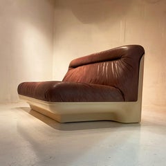 Set of Two Space Age Sofas by Gerd Lange for Bernhard Burger, Germany 1970s