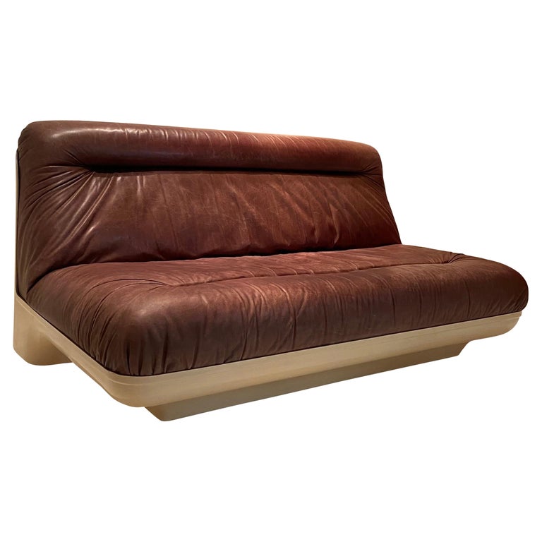 Set of Two Space Age Sofas by Gerd Lange for Bernhard Burger, Germany 1970s For Sale at 1stDibs