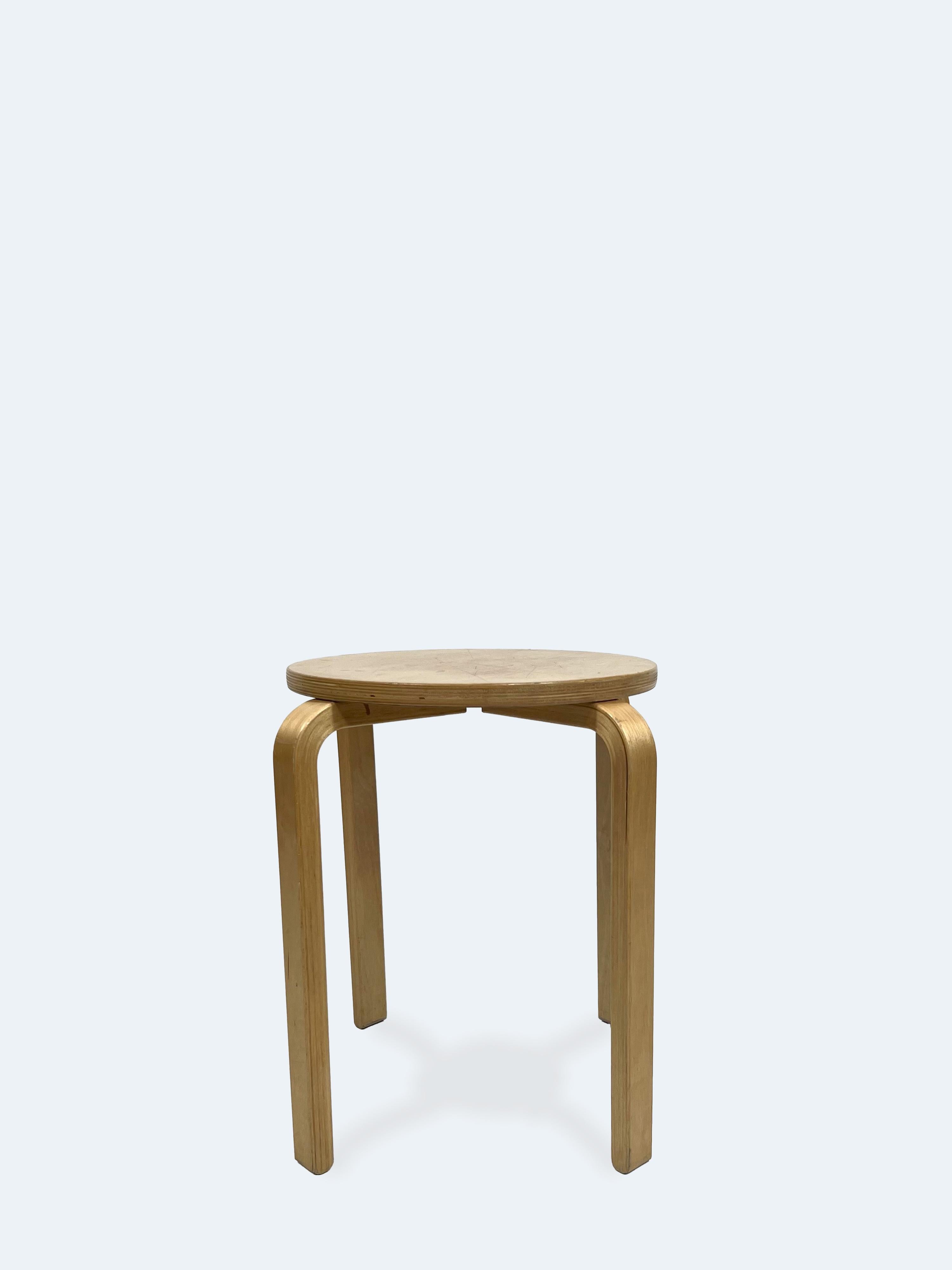 This pair of stackable stools from the 1990s—model 