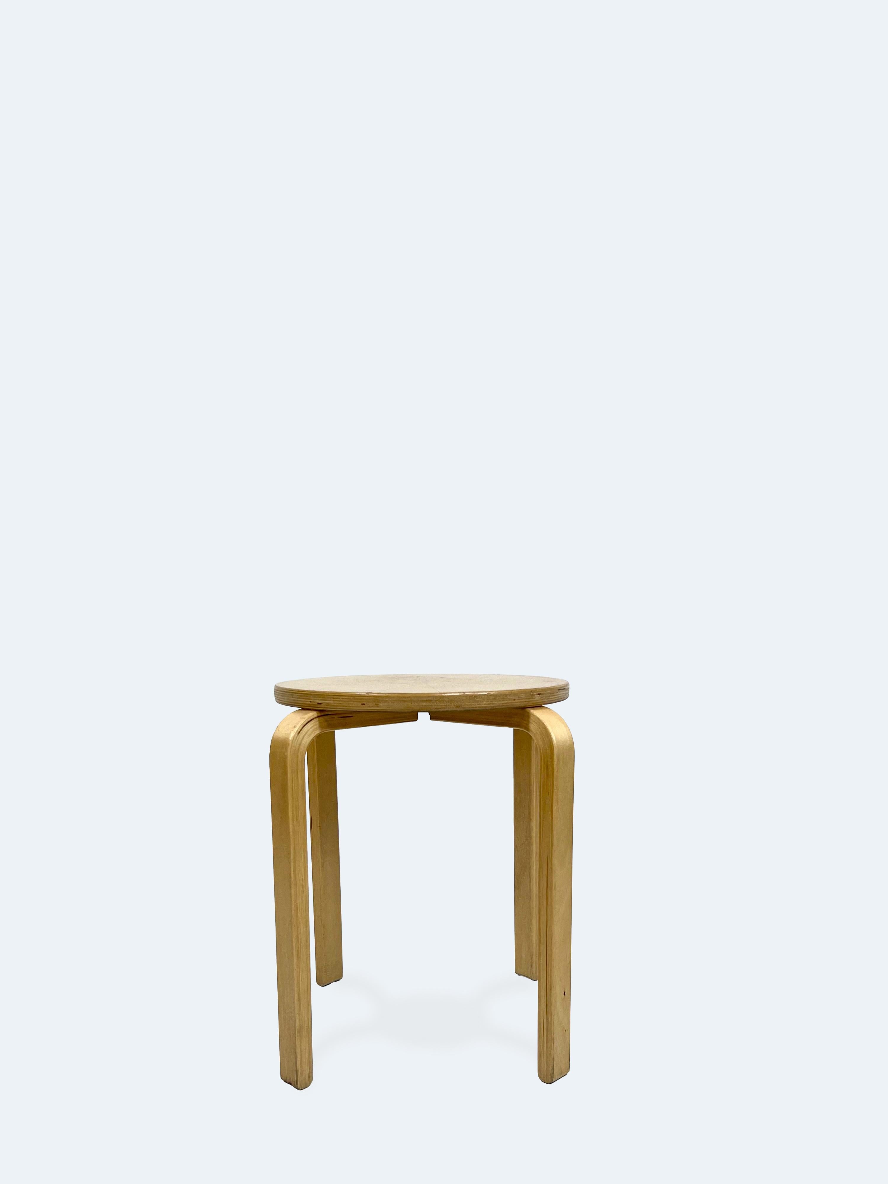 Set of Two  Stackable Stools, Model 