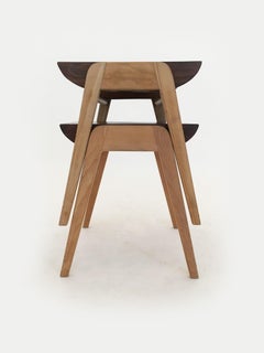 Set of Two Stacking Stools Franz Schuster, Duo-Colored, Austria, 1950s