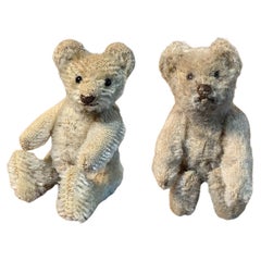 Antique Set of Two Steiff Bears Miniature