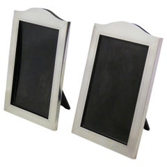 Set of Two Sterling Silver Frames, hallmarked 1929