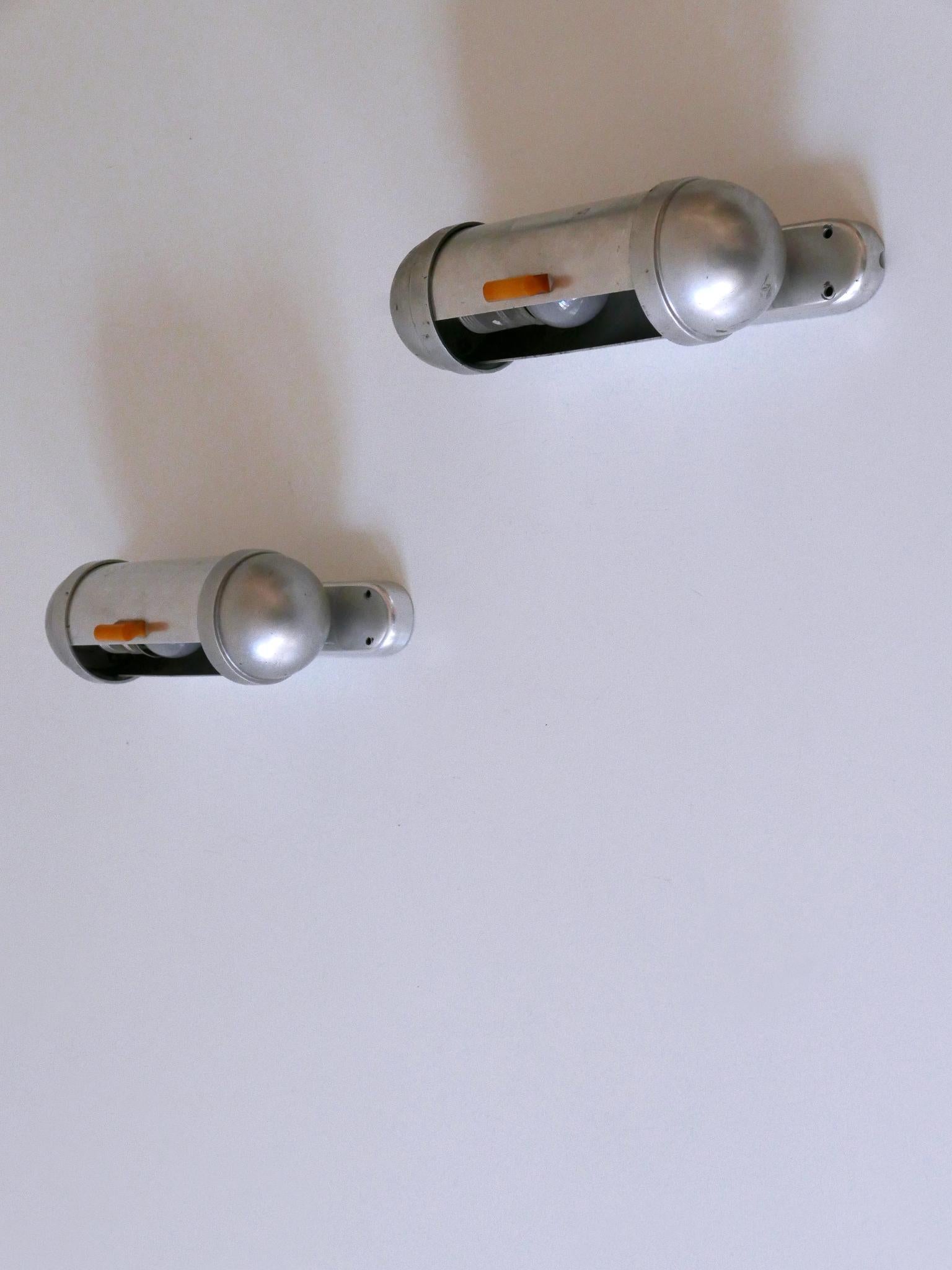 Set di due lampade da tavolo Streamline Design/One di König Germania anni '40 in vendita 3