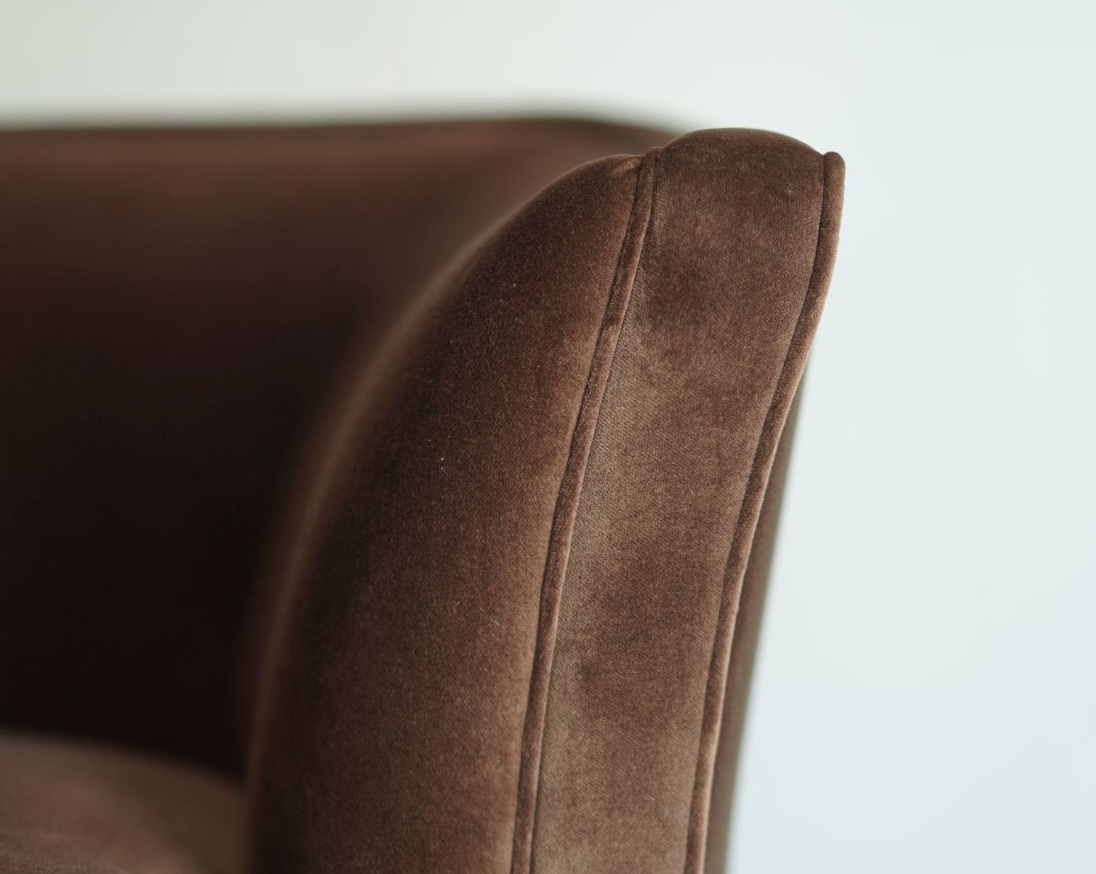 Set of Two Swedish Cabinet-Maker Sofas, Circa 1960s For Sale 4