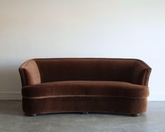 Set of Two Swedish Cabinet-Maker Sofas, Circa 1960s