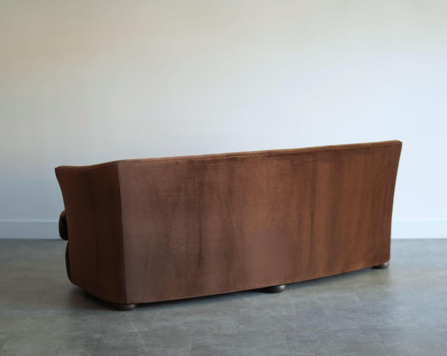 Set of Two Swedish Cabinet-Maker Sofas, Circa 1960s In Excellent Condition For Sale In Westport, CT