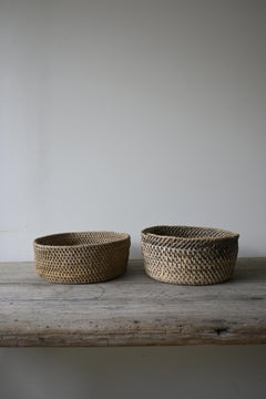 Set of two Swedish Root Basket from 19th-20th century