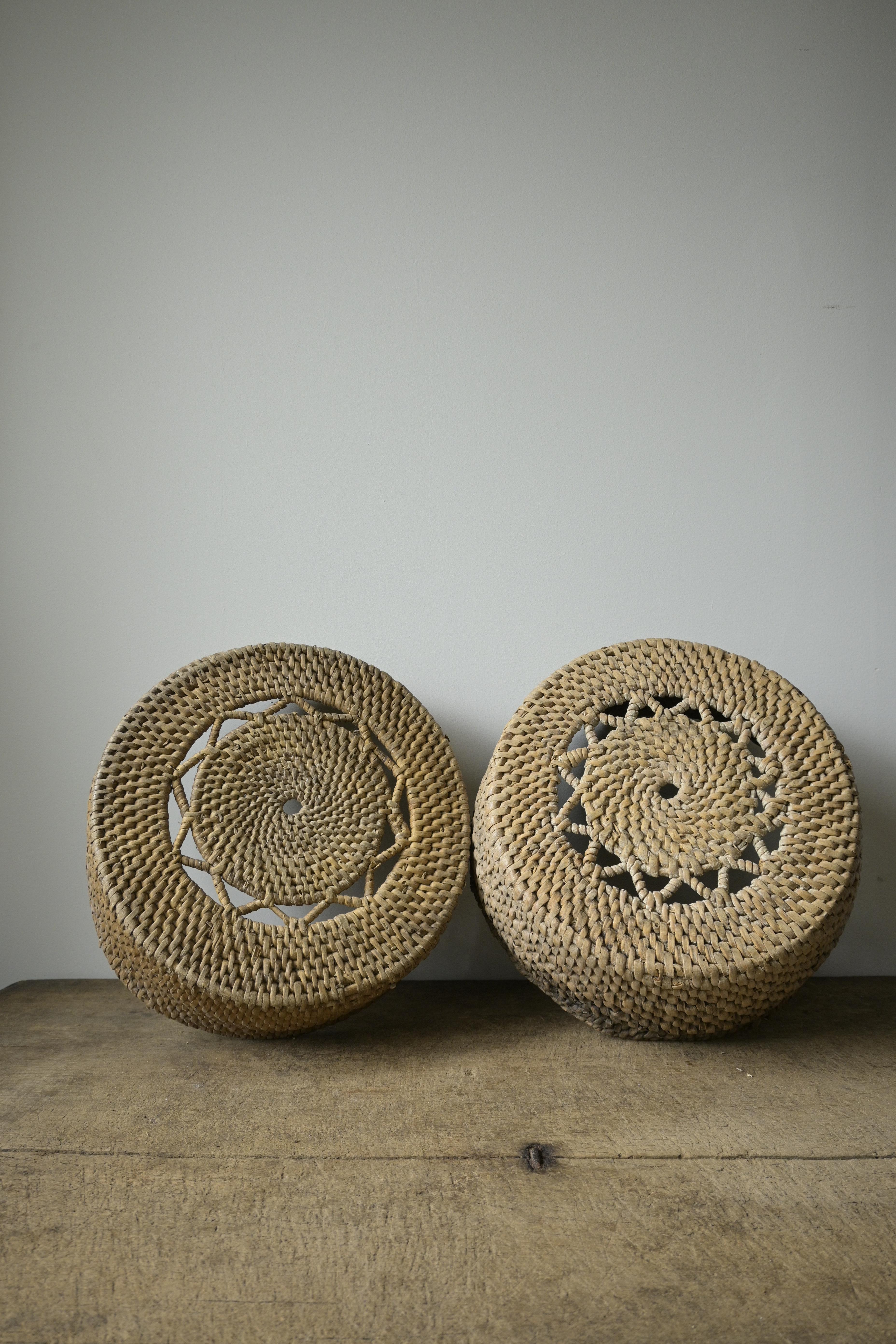 Set of two Swedish Root Basket from 19th-20th century For Sale 2