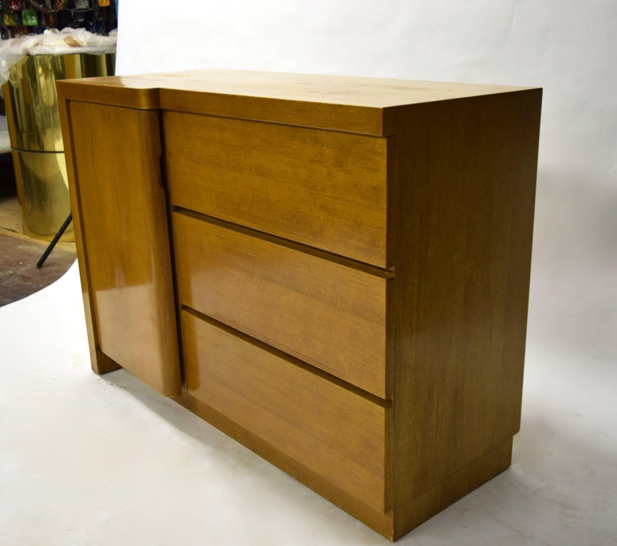 20th Century 2 Chests of Drawers, Split in Center, USA Circa 1950