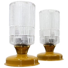 Set of Two Table Lamp/Kamenický Šenov, Preciosa, 1960s