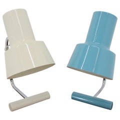 Retro Set of Two Table Lamps Designed by Josef Hůrka for Napako, 1970s