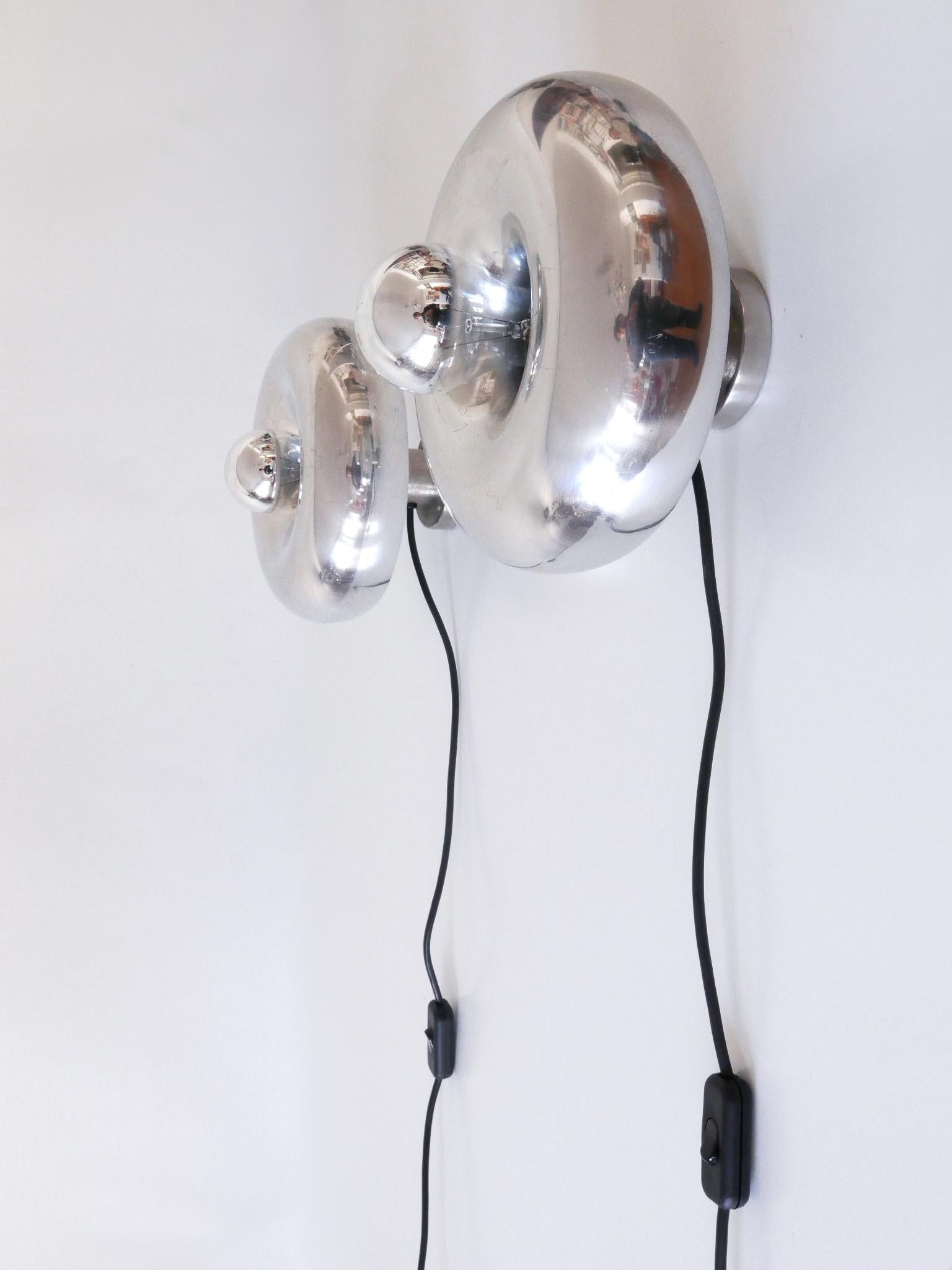 Ensemble de deux lampes de table ou appliques Pox d'Ingo Maurer pour Design M Allemagne, années 1960 en vente 4