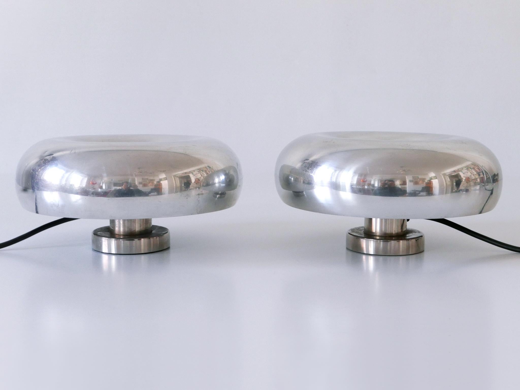 Set of Two Table Lamps or Sconces Pox by Ingo Maurer for Design M Germany, 1960s For Sale 8