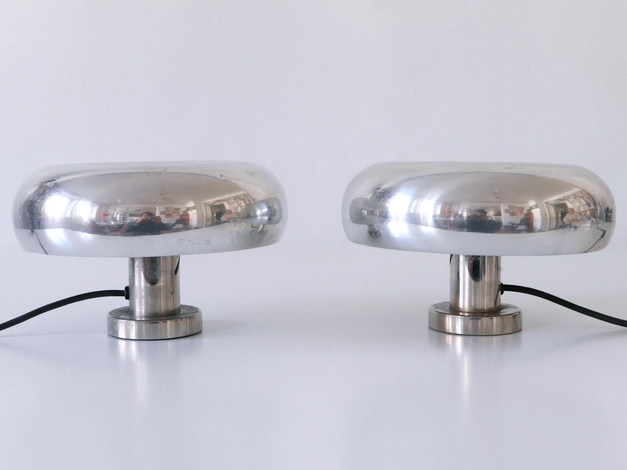 Set of Two Table Lamps or Sconces Pox by Ingo Maurer for Design M Germany, 1960s For Sale 9