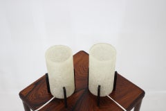 Set of Two Table Lamps "Racket", 1980