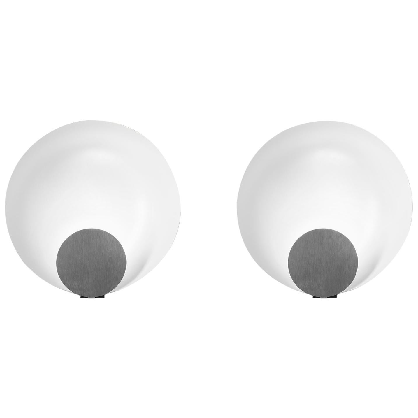 Set of Two Table Lamps 'Siro' Designed by Marta Perla, Manufactured by Oluce For Sale