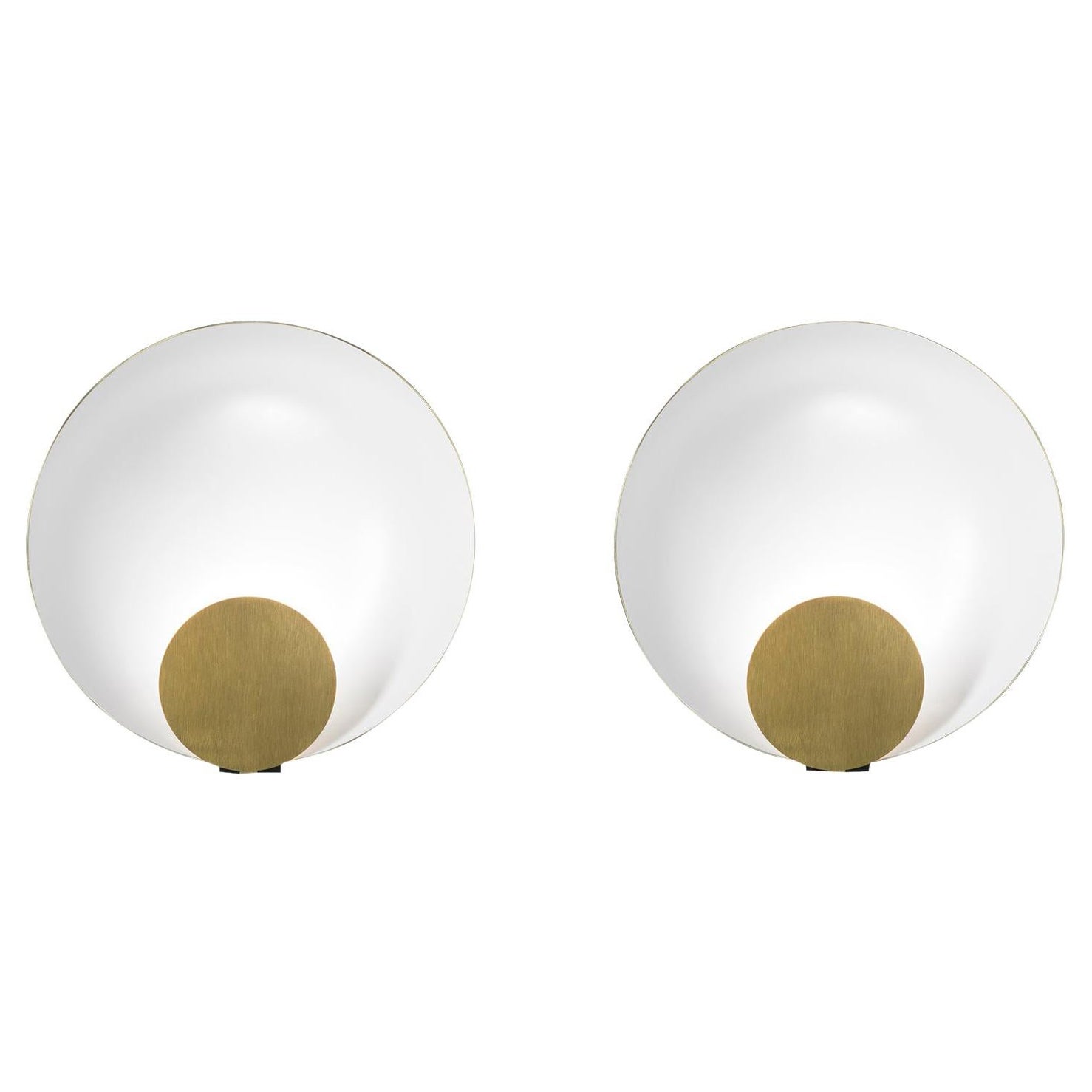 Set of Two Table Lamps 'Siro' Designed by Marta Perla, Manufactured by Oluce For Sale