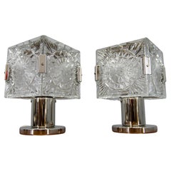 Set of Two Table or Bedside Lamps by Kamenicky Senov, 1970s