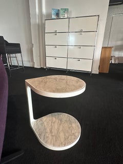 Set of Two Tacchini Marble Coot Tables by Gordon Guillaumier in Stock 