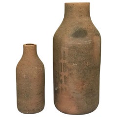 Set of Two Terracotta Vessels