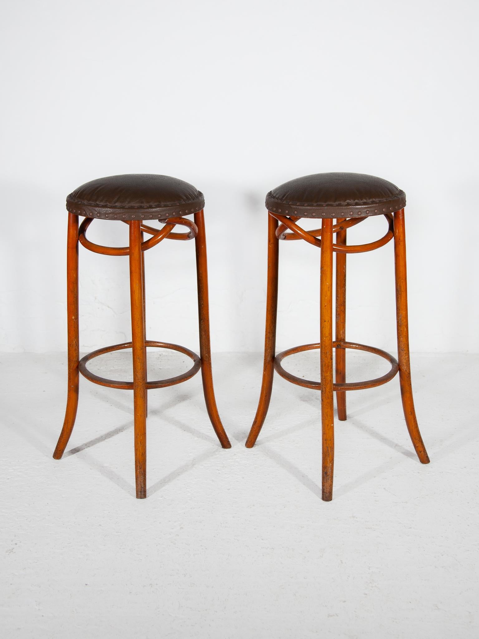 vintage bentwood bar stools