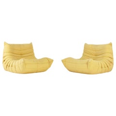 Set of Two ‘Togo’ One Seaters by Michel Ducaroy for Ligne Roset, France, 1960s