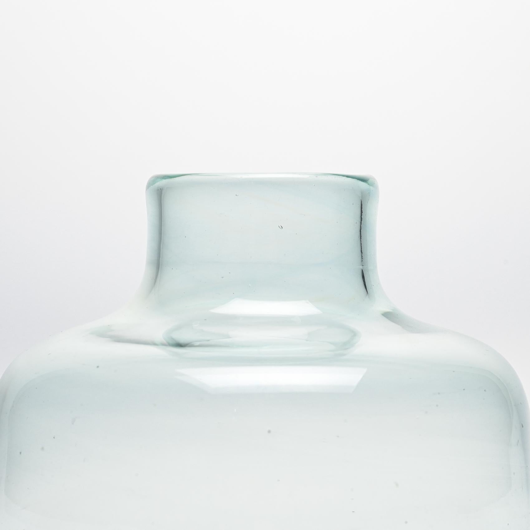 20th Century Set of Two Vases by Claude Morin, circa 1980 For Sale