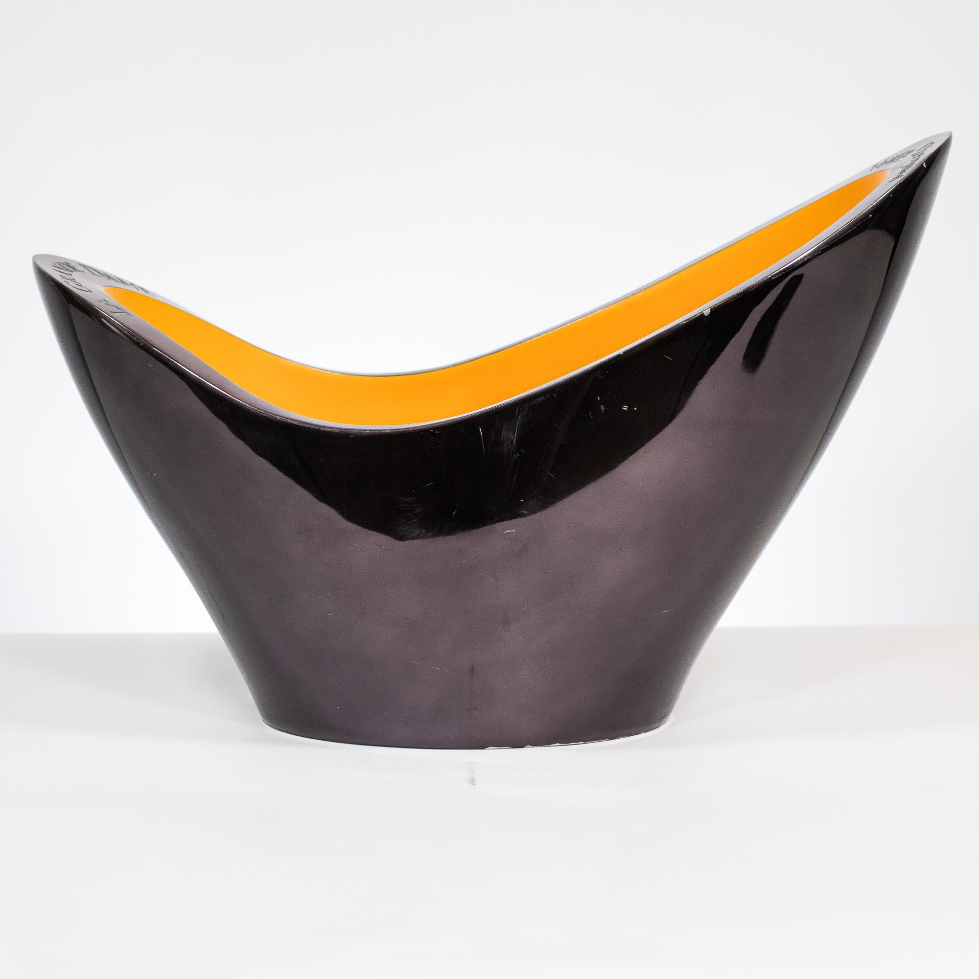 Hand-Carved Set of Two Veuve Clicquot La Grande Dame Ice Buckets by Christophe Pillet For Sale