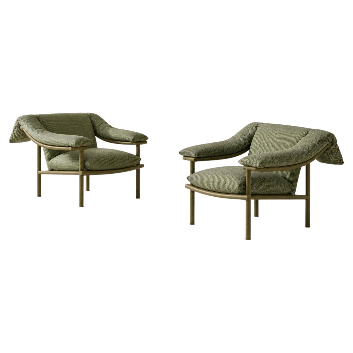 Ensemble de deux fauteuils d'extérieur Greene & Greene par Patricia Urquiola pour Cassina