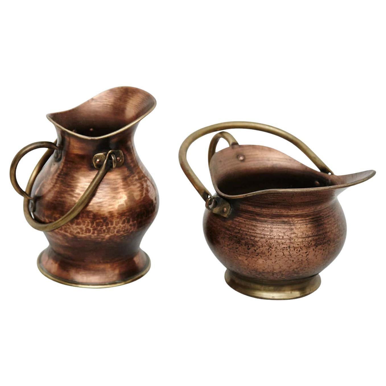 Antique Brass Coal Bucket, circa 1860 For Sale at 1stDibs