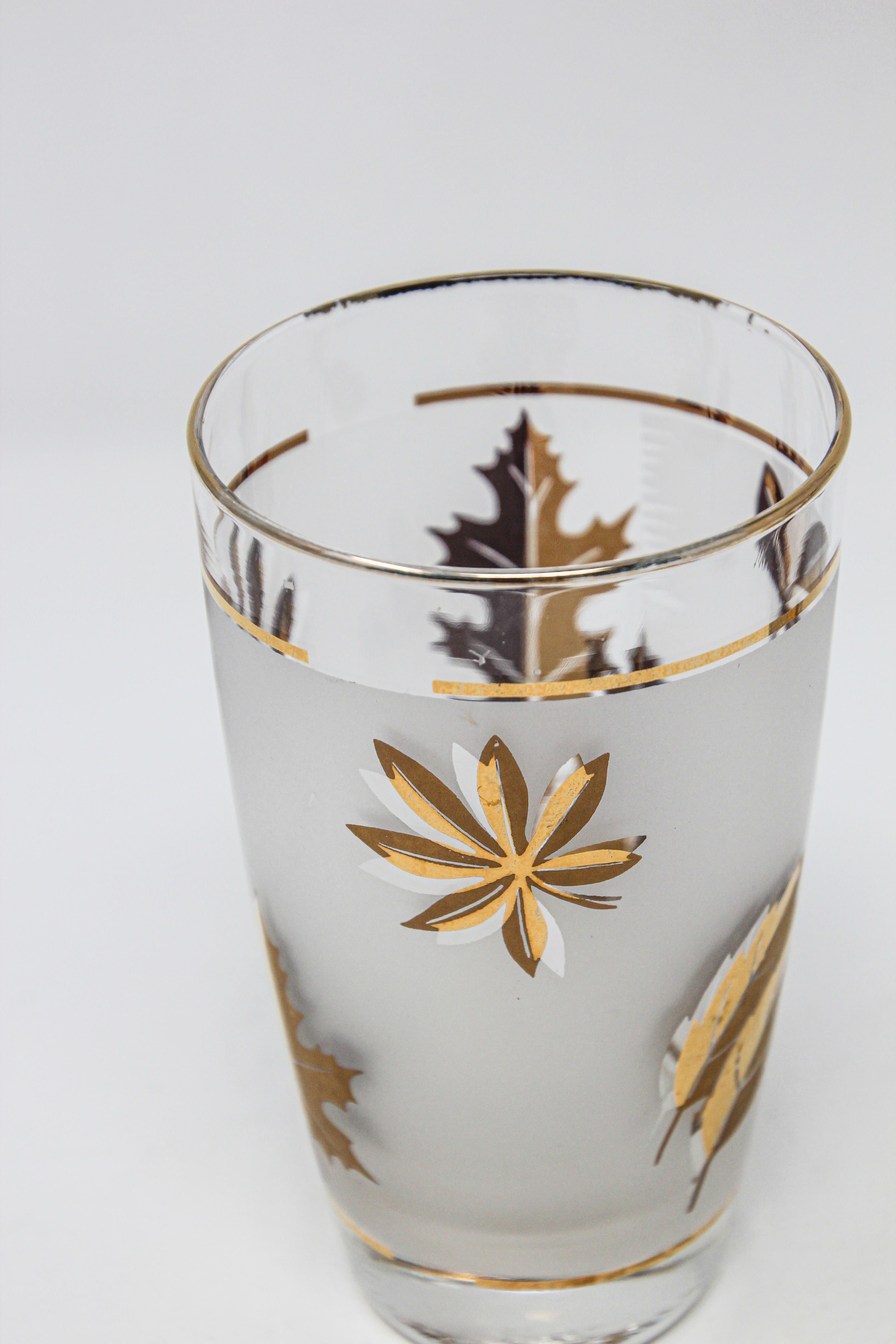 Ensemble de deux verres à cocktail vintage par Libbey en vente 2