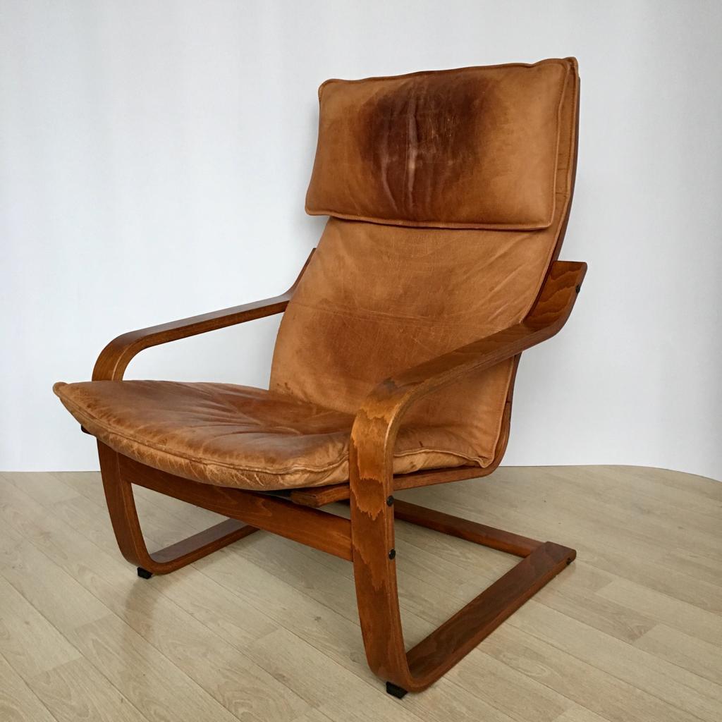 ikea freischwinger leder