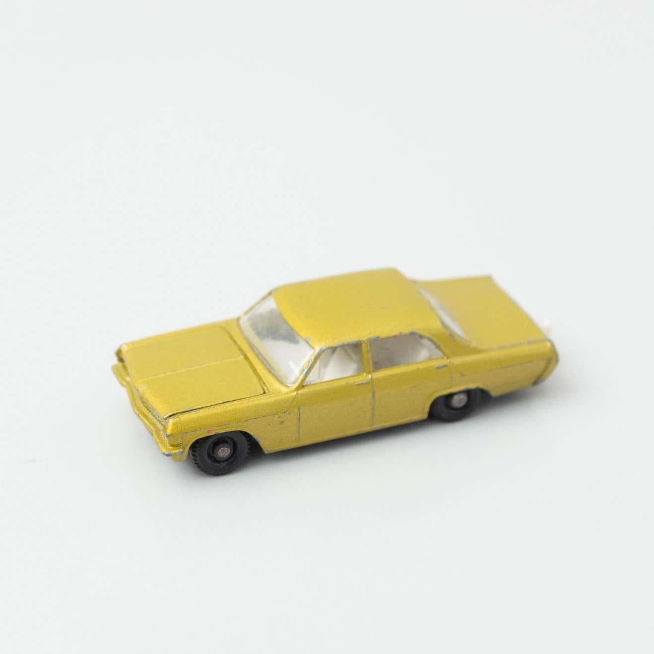 Set of Two Vintage Opel MatchBox Car Toys, circa 1960 For Sale 3