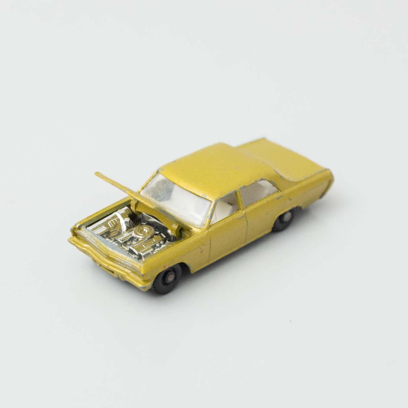 Set of Two Vintage Opel MatchBox Car Toys, circa 1960 For Sale 6