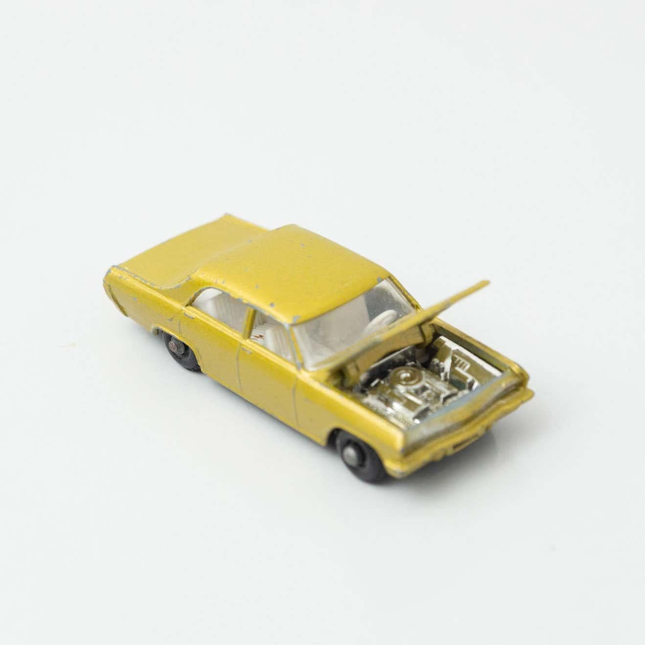 Set of Two Vintage Opel MatchBox Car Toys, circa 1960 For Sale 7