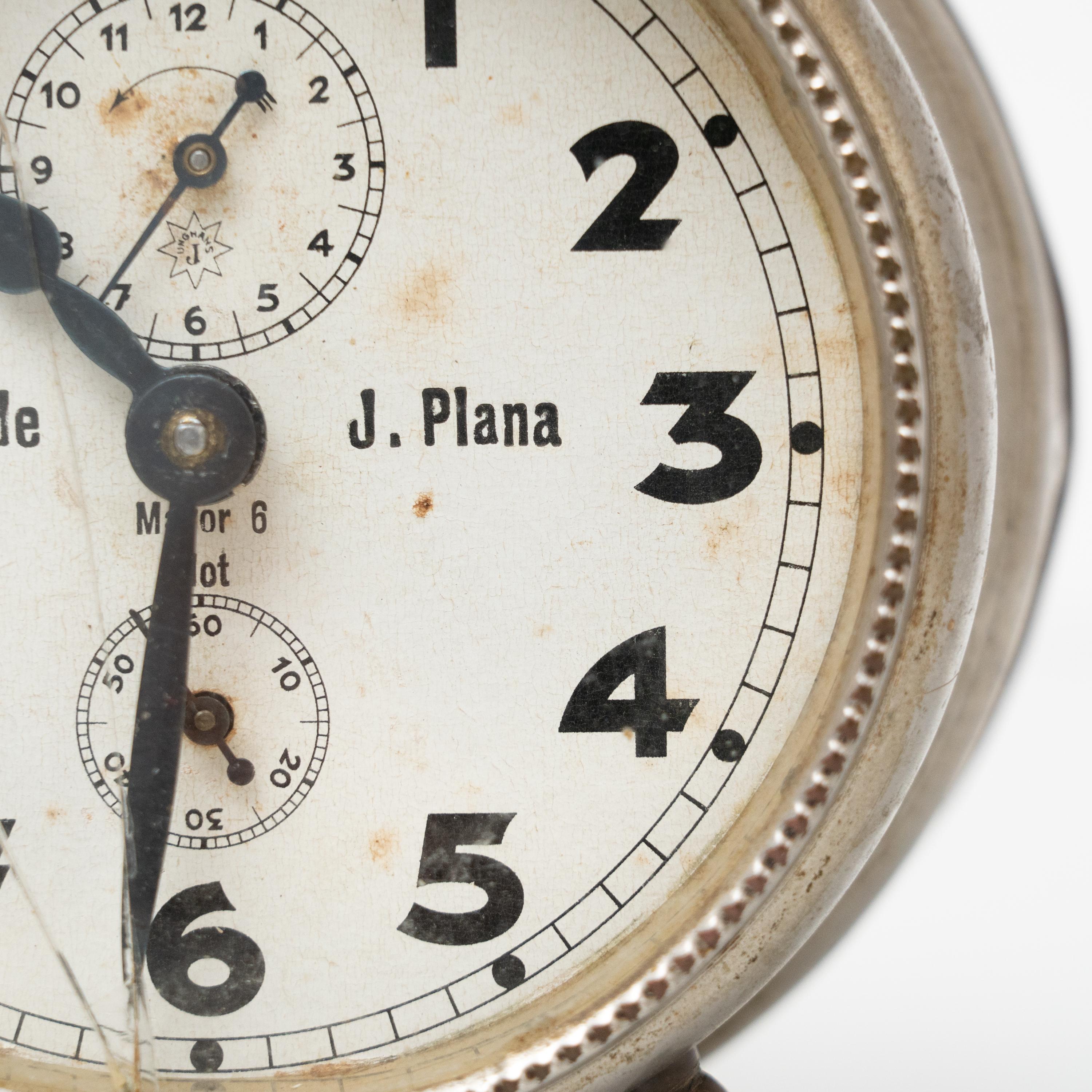 Ensemble de deux horloges d'alarme espagnoles traditionnelles vintage, vers 1960 en vente 6