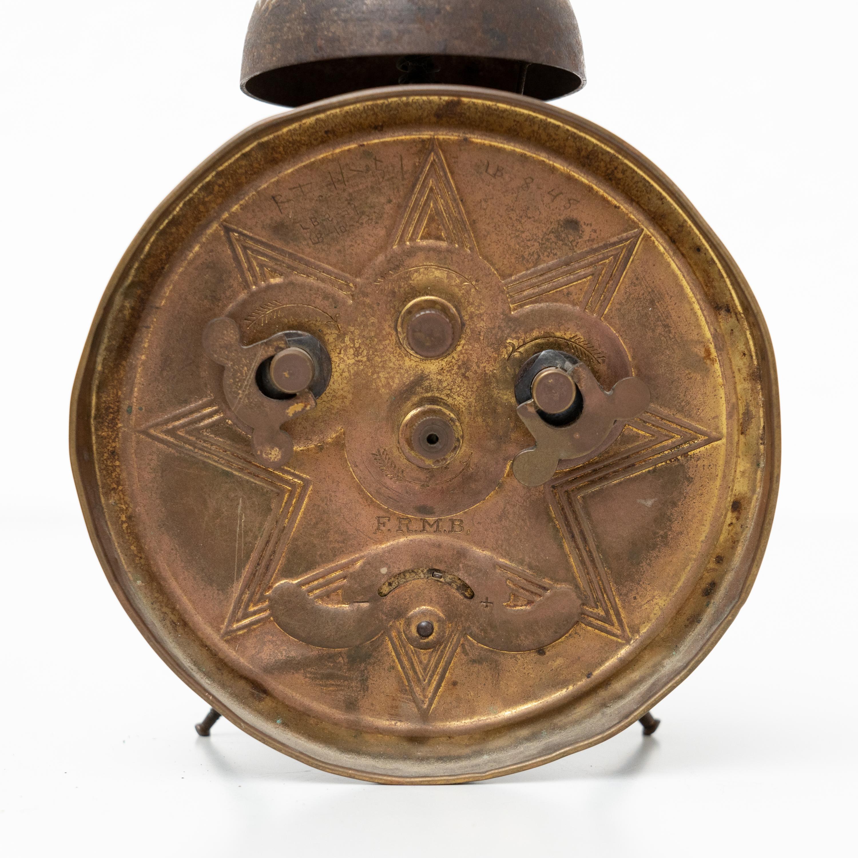 Ensemble de deux horloges d'alarme espagnoles traditionnelles vintage, vers 1960 en vente 10