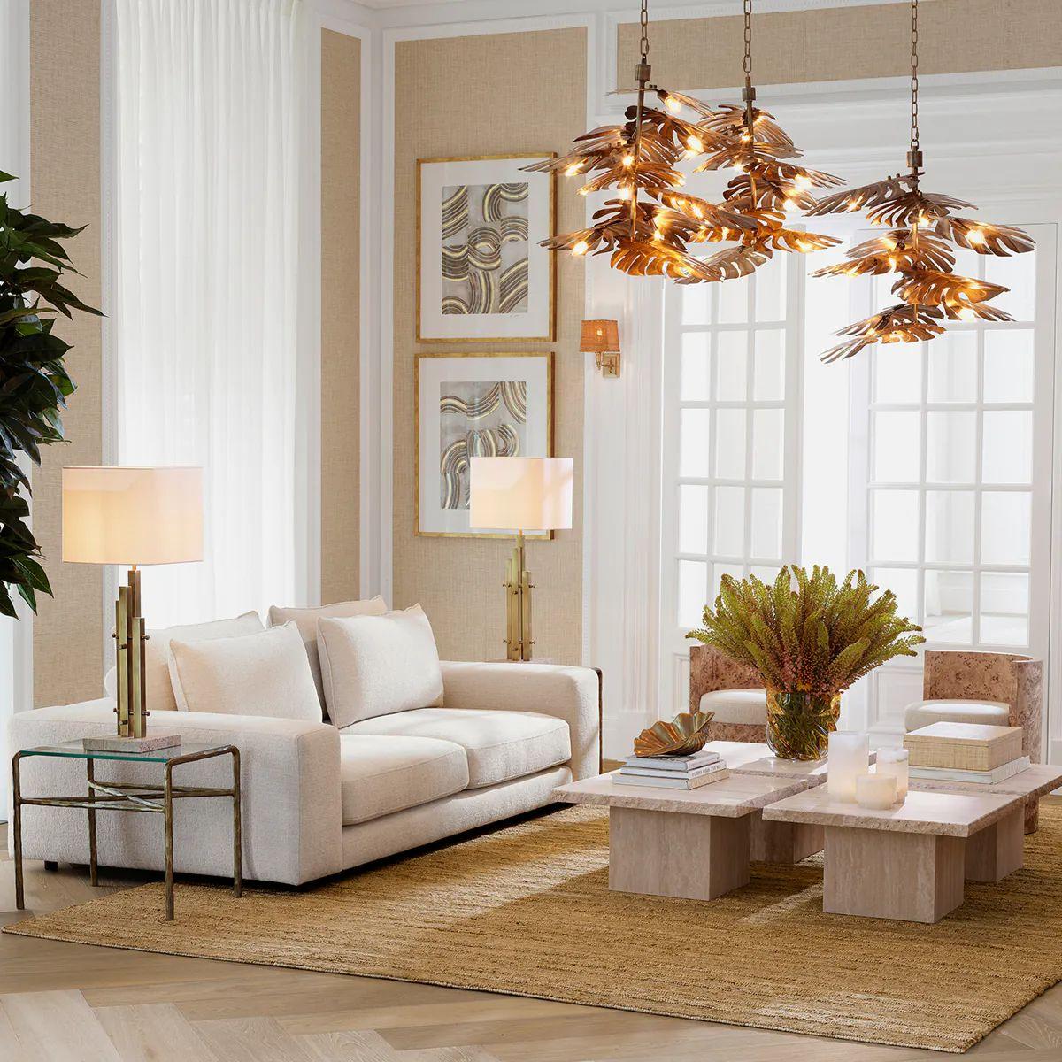 Set of Two Wall Lamp in Brass Finish en vente 4