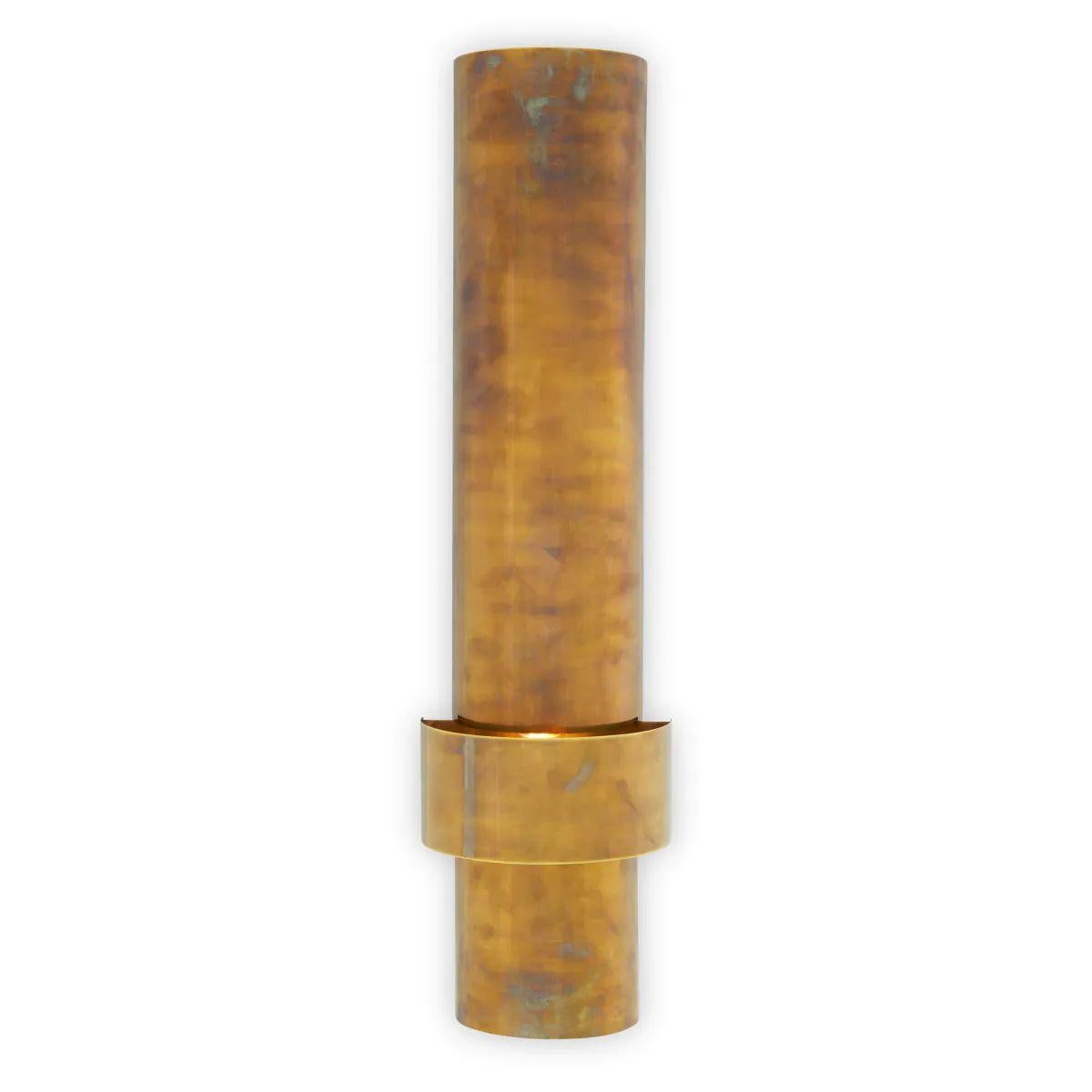 Moderne Set of Two Wall Lamp with Brass Finish en vente