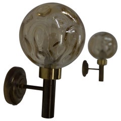 Set of Two Wall Lamps, Denmark, 1970s