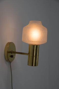 Set of Two Wall Lamps, Denmark, 1970s