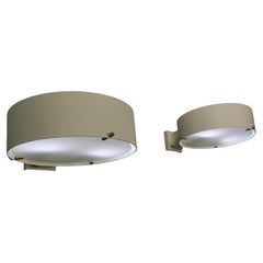Juego de dos lámparas de pared, modelo 288w de Bruno Gatta para Stilnovo 1959