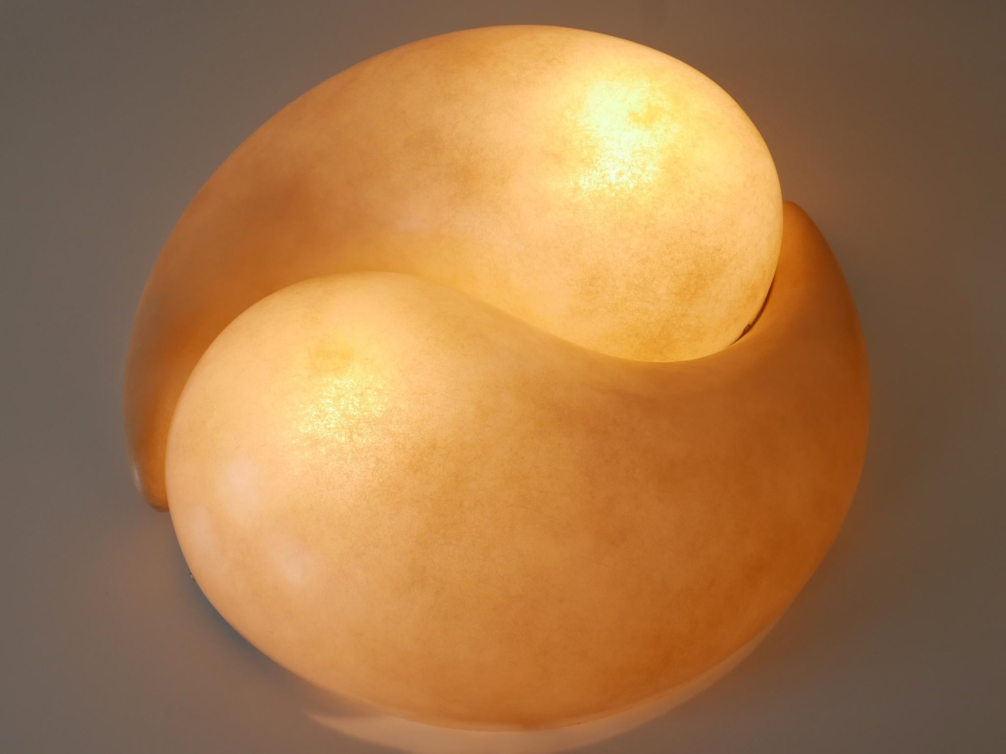 Modern Set of Two Wall Lamps or Sconces Chakra by Gregorio Spini for Kundalini, Italy For Sale